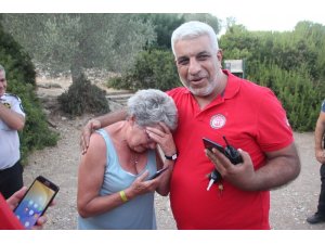 Dağlık alanda kaybolan İngiliz turist ekipleri alarma geçirdi