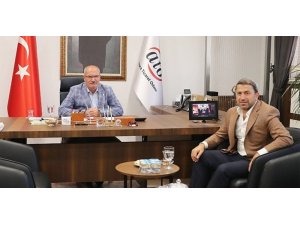 Siirt TSO Başkanı Güven Kuzu, ATO Başkanı Gürsel Baran’ı ziyaret etti