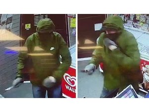 Küçük kız ekmek fırlattı, soyguncuyu kaçırdı