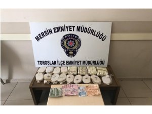 Mersin’de uyuşturucu operasyonu