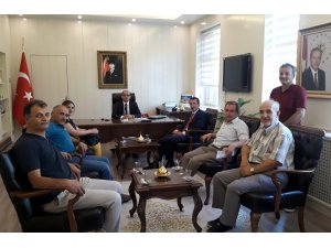 Beypazarı Kaymakamı Ayca'ya ziyaretler