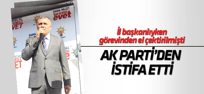 Musa Arat AK Parti'den istifa etti