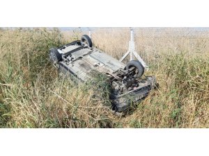 Otomobil takla attı: 1 yaralı