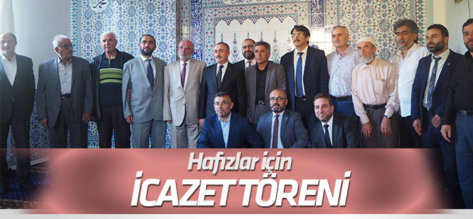 Bozkır'da hafızlık icazet töreni