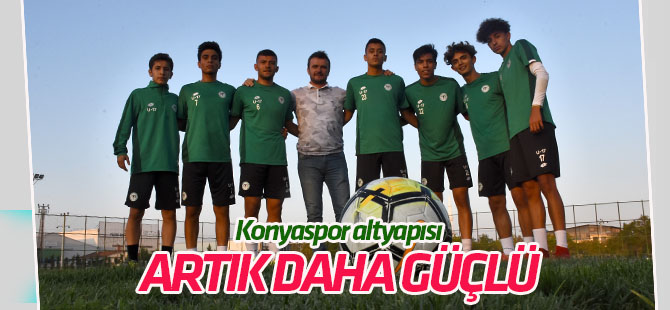 Konyaspor altyapısı artık daha güçlü