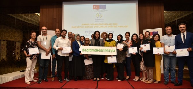 Engelli çocuklara erken eğitim programı yapıldı