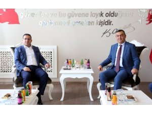 KAYSO Başkanı Büyüksimitci, Sivas Oda ve Borsa Ziyaretlerinde Bulundu