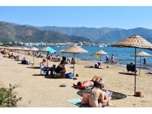 Muğla sahillerinde yoğunluk