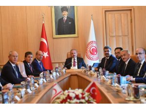 Şentop, KKTC Başbakanı Ersin Tatar ile görüştü