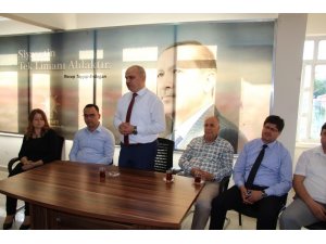 AK Parti’li Mersinli Salihli’de açıklamalarda bulundu