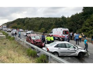 Beykoz'da trafik kazası: 1 ölü, 2 yaralı