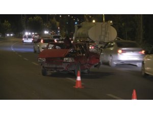 Niğde’de halk otobüsü ile otomobil çarpıştı: 5 yaralı