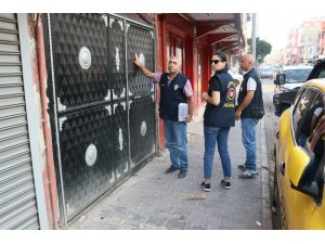 Dükkanları yağmalayanlara şafak operasyonu