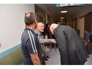 Kızılcahamam'da Başkan Acar’dan hastane ziyareti