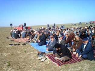 Karapınar'da çiftçiler yağmur duasına çıktı