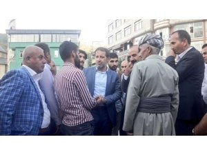AK Parti heyetinden Şemdinli ve Derecik’e ziyaret