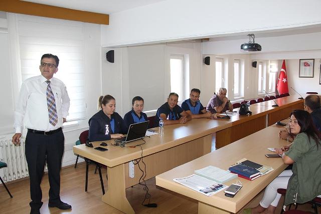 Seydişehir'de zabıtalara hizmet içi eğitim verildi