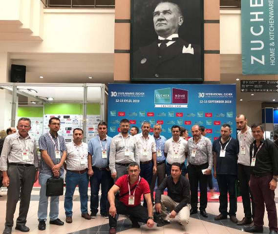 Bakırcılar Odasından, Züccaciye fuarına gezi