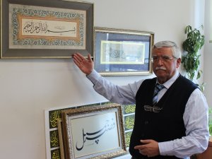 Konyalı Hattat sanatçısı Öksüz  Şeref Üyesi oldu