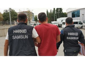 Otobüs terminalinde uyuşturucuyla yakalanan zanlı tutuklandı