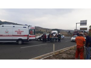 Bolu’da trafik kazası: 2 yaralı