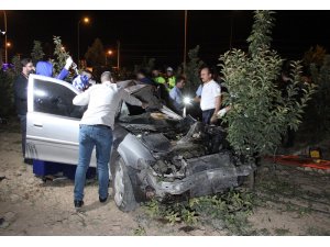 Karaman’da trafik kazası: 1’i ağır 4 yaralı