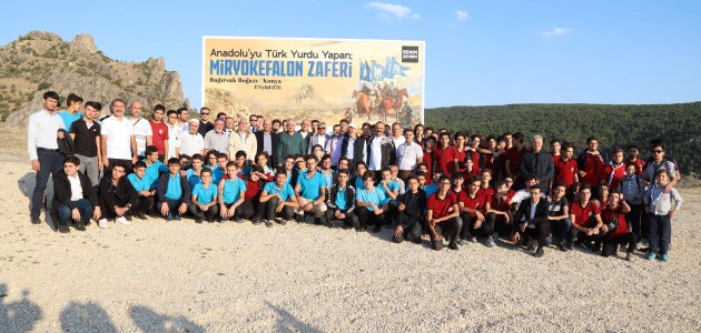 Konya'da Miryokefalon Zaferi’nin 843. yılı kutlandı