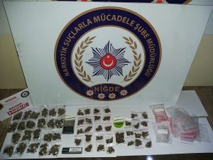 Niğde'de uyuşturucu operasyonu
