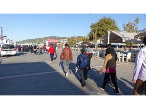 Çanakkale’de 140 düzensiz göçmen yakalandı