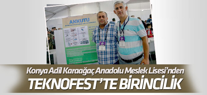 Adil Karaağaç'tan TEKNOFEST'te derece