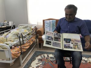 Vefakar kocanın dünyası "eşinin nefesi"