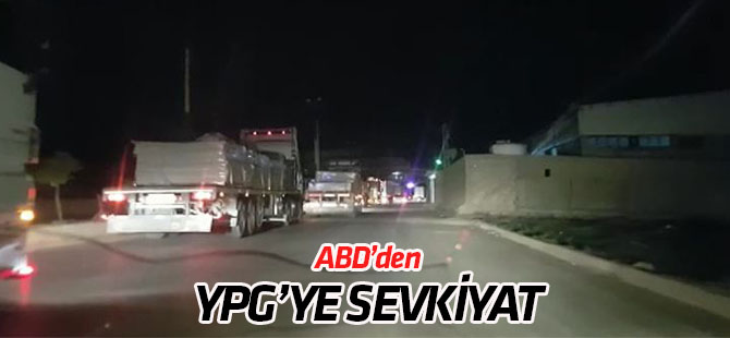 ABD'den YPG/PKK işgalindeki bölgeye yeni sevkiyat