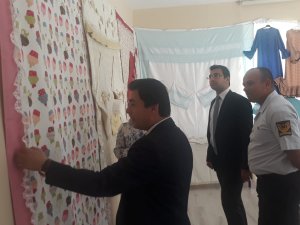 Taşkent'te Halk Eğitim Merkezi sergisi açıldı