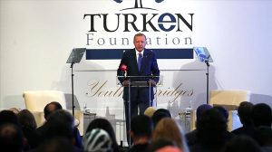 Cumhurbaşkanı Erdoğan, TÜRKEN Vakfının yemeğine katıldı
