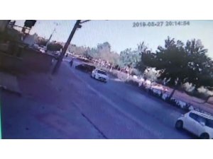 Konya’da bisiklet sürücüsünün hayatını kaybettiği kaza güvenlik kamerasında