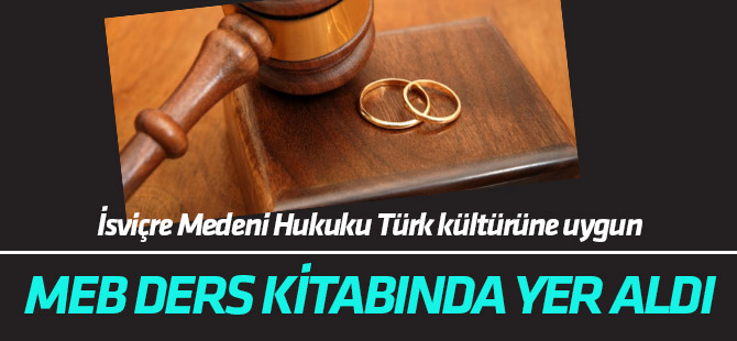 Ders kitabında "İsviçre MK, Türk kültürüne uygun" ifadesi tepki çekti