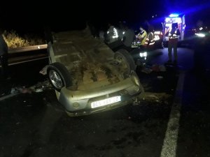 Tarsus’ta trafik kazası: 1’i bebek 2 yaralı