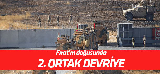 Fırat'ın doğusunda ikinci ortak kara devriyesi başladı