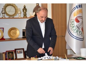 Başkan Kılıç forma çekilişini kendisi gerçekleştirdi