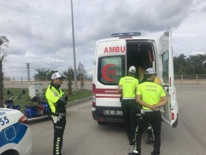 Sinop’ta trafik kazası: 1 yaralı