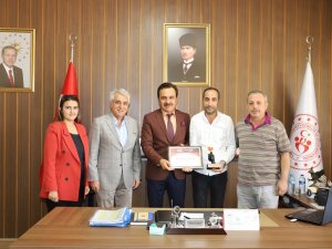 Fair Play Ödülü Alan Basketbol İl Temsilciliğinden Ersöz’e ziyaret