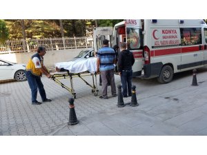 Kulu’da motosiklet kazası: 1 yaralı