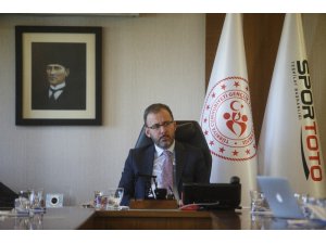 Bakan Kasapoğlu’dan Tokyo 2020 sürecinde kritik toplantı