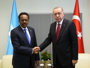 Cumhurbaşkanı Erdoğan, Somalili mevkidaşı ile görüştü
