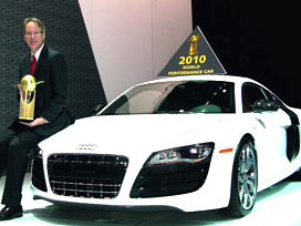 Audi R8 V10'a 'Performans Aracı' ödülü