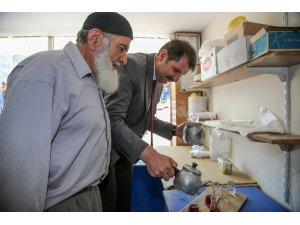 Vali Salih Ayhan esnafı ziyaret etti