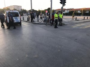 Bisikletliye çarpıp kaçan ehliyetsiz kamyon sürücüsü yakalandı