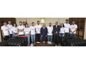 Grizu-263 BEÜ Rektörü Çufalı’yı ziyaret etti