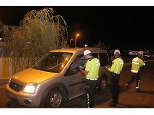 Nevşehir’de alkollü araç kullanan 25 kişinin ehliyetine el konuldu