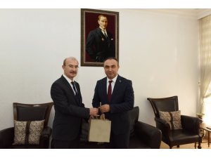 Emniyet Müdürü Şenses’den Vali Soytürk’e veda ziyareti